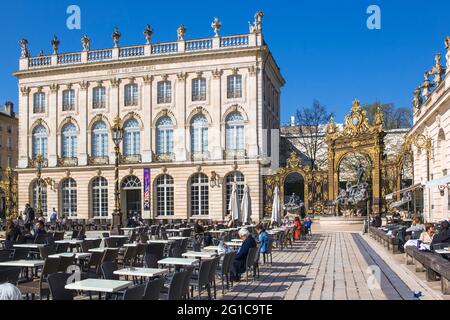 Frankreich, Meurthe-et-Moselle (54), Nancy, Place Stanislas Stockfoto