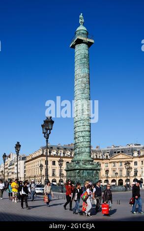 Frankreich. Paris (75) Platz Vendome Stockfoto