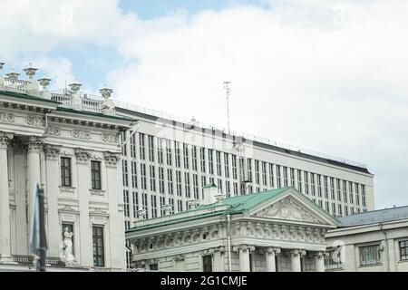 Pashkov Haus klassische Gebäude in Moskau. Stockfoto