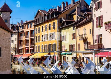 FRANCE, HAUTE-SAVOIE, (74) ANNECY-LE-VIEUX Stockfoto