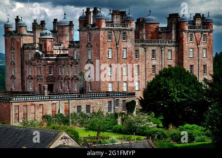 Drumlanrig Castle, Castle, Renaissance Castle, Clan Douglas, Earl of Queensberry, Duke of Queensberry, Dukes of Bucceleuch, Thornhill, Dumfries und Stockfoto