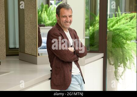 Rom, Italien. Juni 2021. Walter Leonardi besucht die Komiker-Film-Fotozelle im Meridien Visconti Palace in Rom. Kredit: SOPA Images Limited/Alamy Live Nachrichten Stockfoto