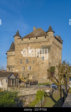 Frankreich, Lot, die Burg aus dem 13. Und 16. Jahrhundert Stockfoto