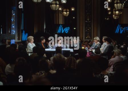 Talkshow 'Live', Talkshow, Deutschland 1987 - 1996, Sendung vom 5. Mai 1994, Szenenfoto Stockfoto