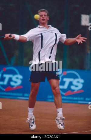 Argentinischer Tennisspieler David Nalbandian, 2001 Stockfoto