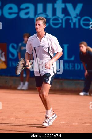 Argentinischer Tennisspieler David Nalbandian, 2001 Stockfoto