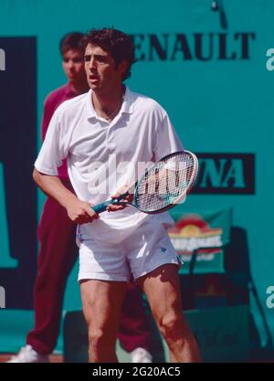 Der spanische Tennisspieler Tomas Carbonell, 1990er Jahre Stockfoto