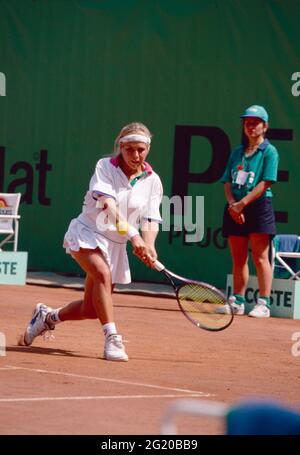 Südafrikanische Tennisspielerin Amanda Coetzer, Ital Open 1992 Stockfoto