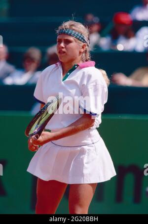 Südafrikanische Tennisspielerin Amanda Coetzer, Ital Open 1992 Stockfoto