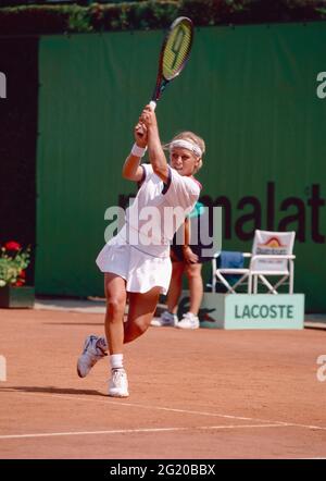 Südafrikanische Tennisspielerin Amanda Coetzer, Ital Open 1992 Stockfoto