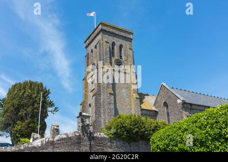 Holy Trinity Church Salcombe, South Hams, Devon, Großbritannien Stockfoto