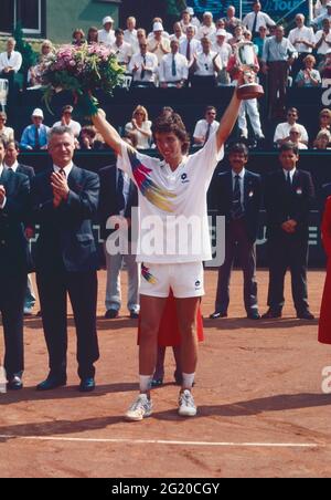 Der spanische Tennisspieler Francisco Clavet, 1990er Stockfoto