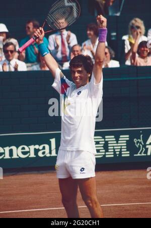 Der spanische Tennisspieler Francisco Clavet, 1990er Stockfoto