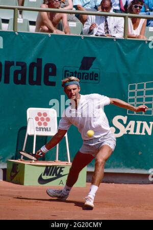 Französischer Tennisspieler Thierry Champion, 1990er Stockfoto