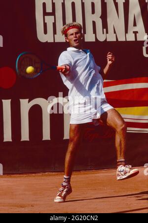 Französischer Tennisspieler Thierry Champion, 1990er Stockfoto