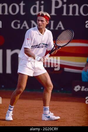 Französischer Tennisspieler Thierry Champion, 1990er Stockfoto