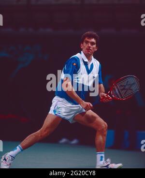 Russischer Tennisspieler Andrei Tscherkassow, 1990er Jahre Stockfoto