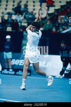 Russischer Tennisspieler Andrei Tscherkassow, Moskau 1990 Stockfoto