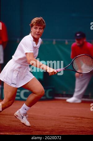 Die italienische Tennisspielerin Sandra Cecchini, Fed Cup , 1994 Stockfoto