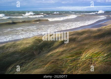 Presque Isle Storm #3 Stockfoto