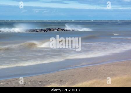 Presque Isle Storm #2 Stockfoto