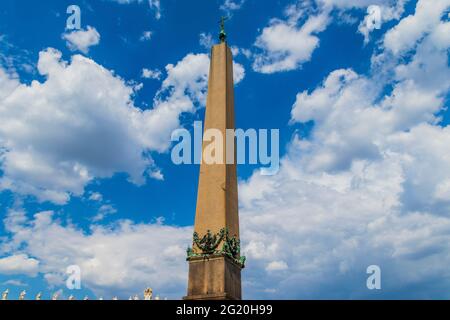 Verschiedene Ansichten der Vatikanstadt Stockfoto