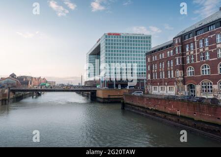 Der Spiegel-Hauptquartier - Wochenzeitung - München, Deutschland Stockfoto