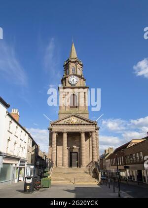 Das Rathaus in Berwick-upon-Tweed in Northumberland, Großbritannien Stockfoto