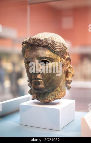 The Chatsworth Head, The British Museum, London, Großbritannien Stockfoto