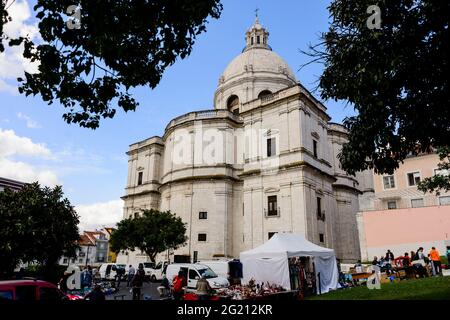 Feira da Ladra (Lissabon) Stockfoto