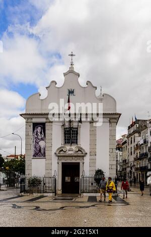 Kapelle von Nossa Senhora da Saúde Stockfoto