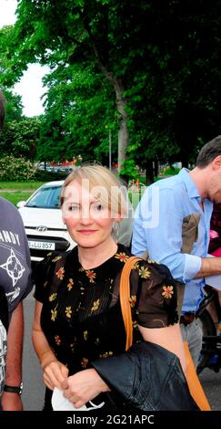 Katharine Mehrling bei der Premiere des Theaterstücks 'Winterrose' im Schlosspark Theater. Berlin, 06.06.2021 Stockfoto