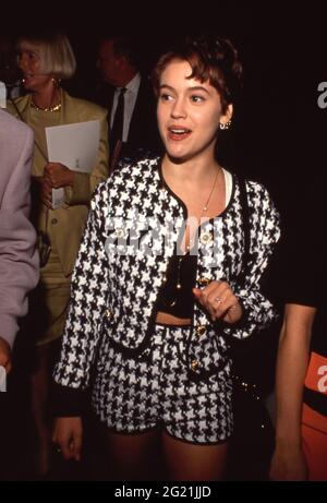 Alyssa Milano um die 1980er Jahre Credit: Ralph Dominguez/MediaPunch Stockfoto