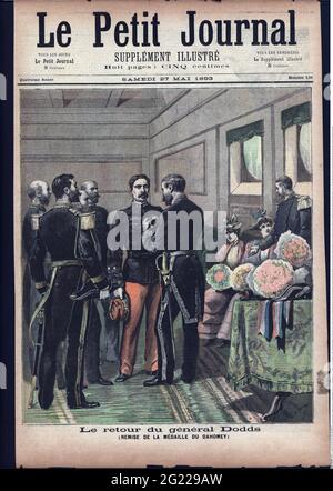 Presse/Medien, Zeitschriften, 'Le Petit Journal', Paris, 4. Band, Nummer 131, illustrierte Beilage, ZUSÄTZLICHE-RIGHTS-CLEARANCE-INFO-NOT-AVAILABLE Stockfoto