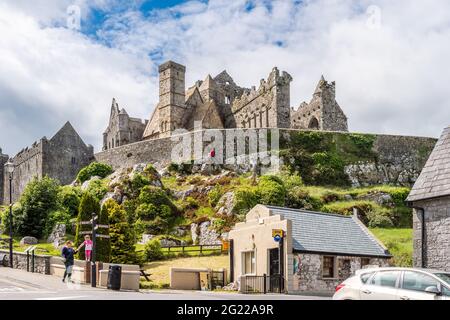 Rock of Cashel, Cashel, County Tipperary, Irland. Stockfoto