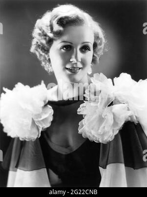 GLORIA STUART 1932 Porträt von FREULICH Werbung für Universal Pictures Stockfoto