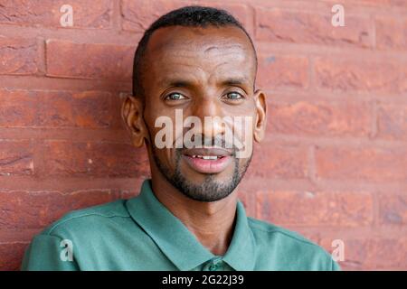 Der belgische Athlet Bashir Abdi posiert für den Fotografen während einer Pressekonferenz des Langstreckenläufers Abdi am Dienstag, den 08. Juni 2021 in Gent. Nach einem Stockfoto