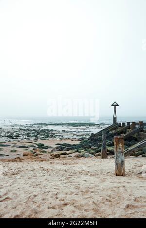 Seaton Schleuse, Northumberland, UK Stockfoto