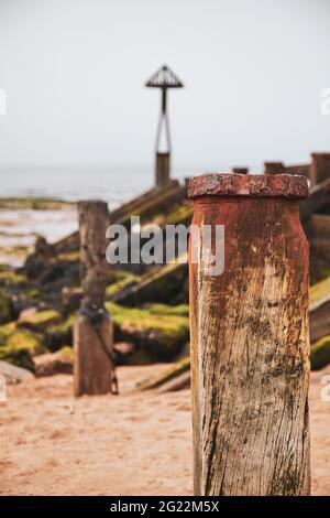 Seaton Schleuse, Northumberland, UK Stockfoto