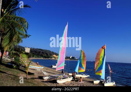 FRANKREICH. NEUKALEDONIEN, GROSSE INSEL, NOUMEA, LA BAIE DES CITRONS (LEMON BAY) Stockfoto
