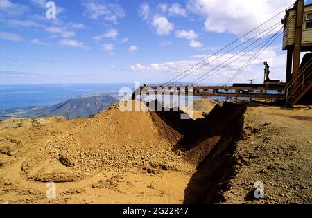 FRANKREICH. NEUKALEDONIEN, GROSSE INSEL, NICKELGEWINNUNGSINDUSTRIE Stockfoto