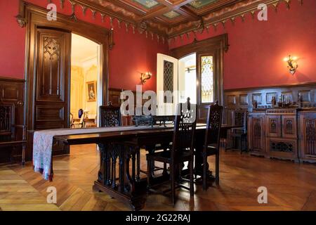 Amiens (Nordfrankreich): Jules Vernes Haus, in dem sich das dem Schriftsteller gewidmete Museum befindet Stockfoto