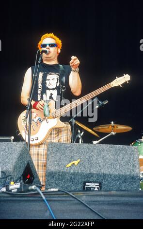 NOFX beim Reading Festival 2002 Stockfoto