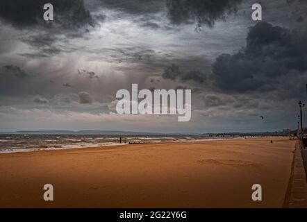 Boscombe Beach, Bournemouth, England Stockfoto