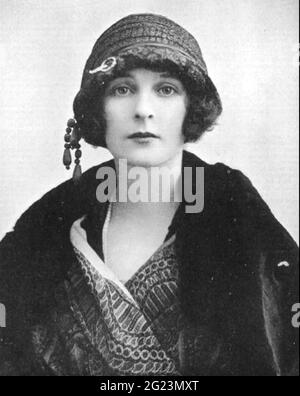 FREDA DUDLEY WARD (1894-1983) Englische sozialitische Geliebte des Prinzen von Wales, später Edward VIII Stockfoto