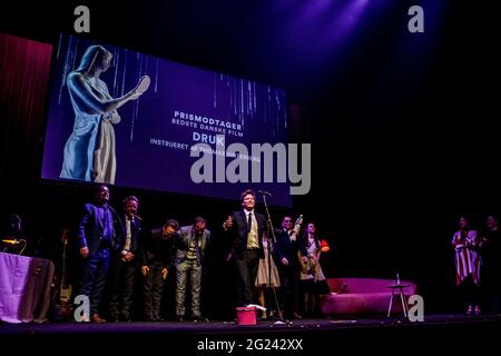 Kopenhagen, Dänemark. Mai 2021. Thomas Vinterberg, der dänische Regisseur, bei den Bodil Awards 2021 in Kopenhagen zu sehen. (Bildnachweis: Gonzales Photo - Lasse Lagoni). Stockfoto