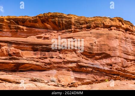 USA, Utah, Escalante, Red Rock Sandstone Formations in Grand Staircase-Escalante National Monument Stockfoto