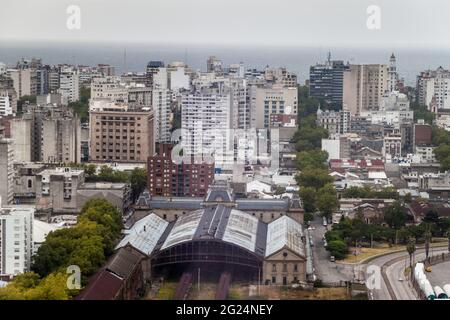 Luftaufnahme von Montevideo, Uruguay Stockfoto