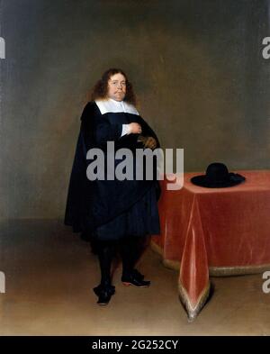 Bürgermeister Jan van Duren von Gerard ter Borch (1617-1681), Öl auf Leinwand, c. 1666-7 Stockfoto