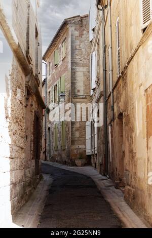 Schloss in Beaumontois-en-Périgord, Frankreich Stockfoto